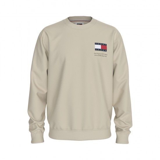 TOMMY JEANS REG FLAG CNECK EXT ΜΠΛΟΥΖΑ