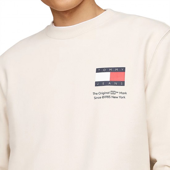 TOMMY JEANS REG FLAG CNECK EXT ΜΠΛΟΥΖΑ