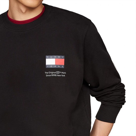 TOMMY JEANS REG FLAG CNECK EXT ΜΠΛΟΥΖΑ