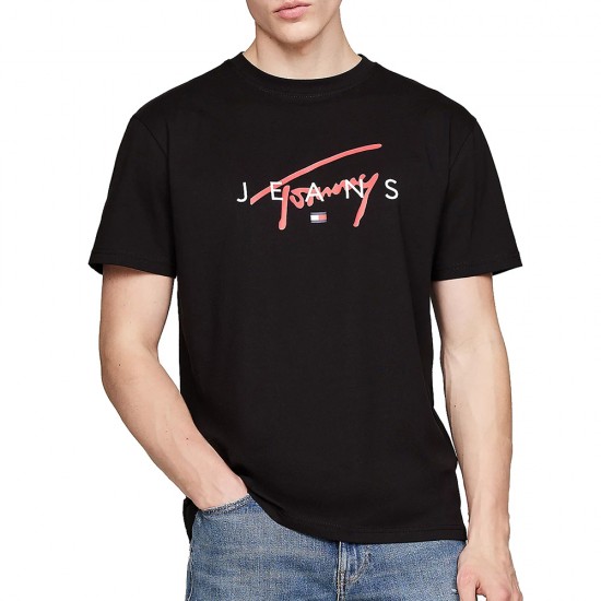 TOMMY JEANS REG SIGNATURE TWIST TEE EXT ΜΠΛΟΥΖΑ