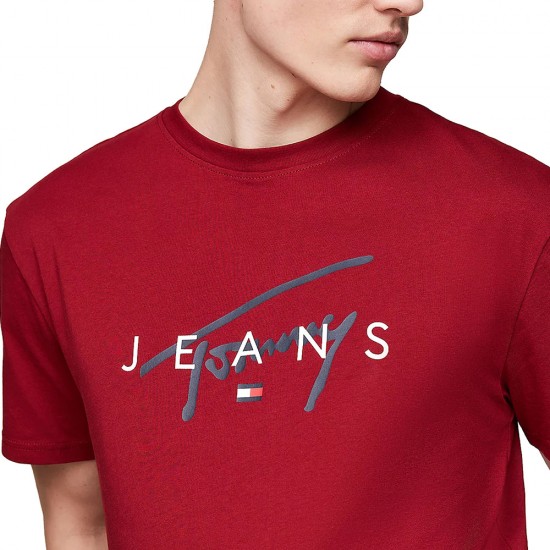 TOMMY JEANS REG SIGNATURE TWIST TEE EXT ΜΠΛΟΥΖΑ