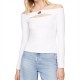 TOMMY JEANS SLIM BADGE CUTOUT TOP LS ΜΠΛΟΥΖΑ