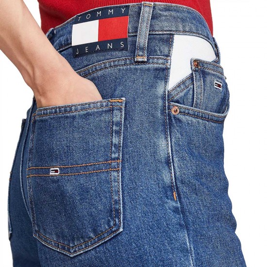 TOMMY JEANS MOM JEAN UH TPR FLAG CH6134 ΓΥΝΑΙΚA