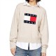 TOMMY JEANS MELANGE FLAG SWEATER  EXT ΓΥΝΑΙΚΕΙΟ