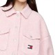 TOMMY JEANS TEDDY BADGE OVERSHIRT EXT