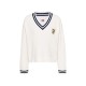 TOMMY JEANS VNCK CREST CABLE SWEATER EXT ΓΥΝΑΙΚΕΙΟ