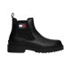 TOMMY JEANS LEATHER CHELSEA BOOT