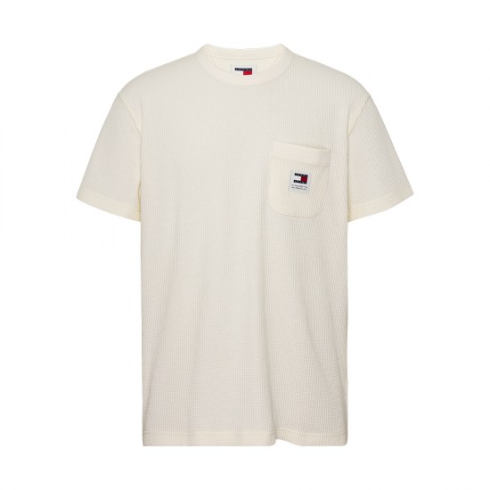 TOMMY JEANS REG WAFFLE S/S POCKET TEE ΑΝΔΡΙΚΟ