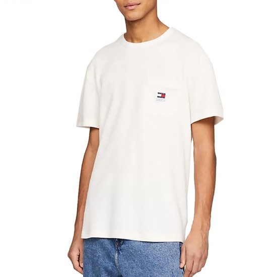 TOMMY JEANS REG WAFFLE S/S POCKET TEE ΑΝΔΡΙΚΟ