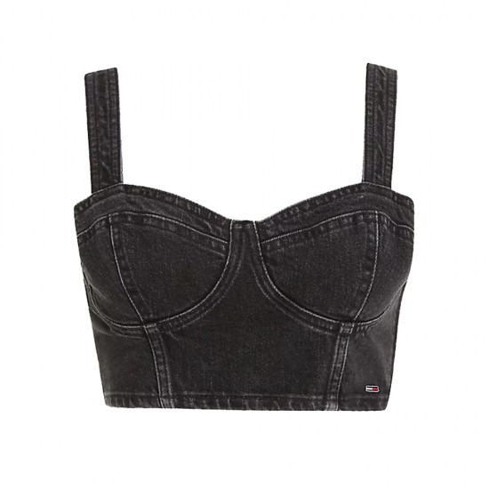 TOMMY JEANS BUSTIER TOP AH7185 ΜΠΛΟΥΖΑ