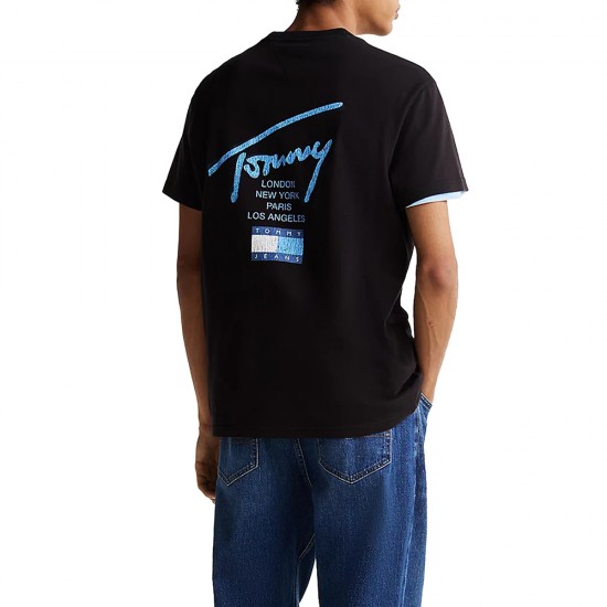 TOMMY JEANS REG TOMMY SIGN CITY TEE EXT ΑΝΔΡΙΚΟ